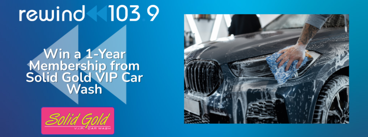 Win a 1-Year Membership from Solid Gold VIP Car Wash